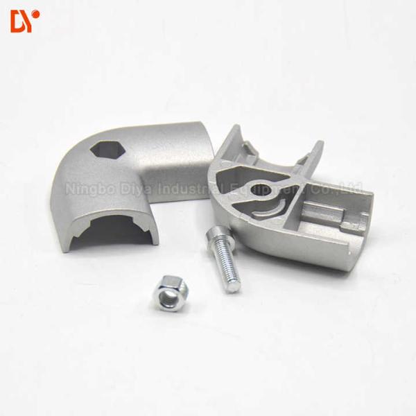 DYJ28-A15 90 degrés coude troisième génération alliage d'aluminium connecteur commun de tuyau maigre