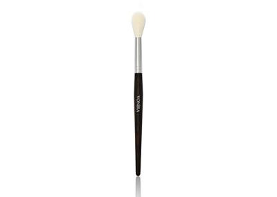 Poignée de mélange de bois d'ébène de Nuture de brosse de grand maquillage aigu rond
