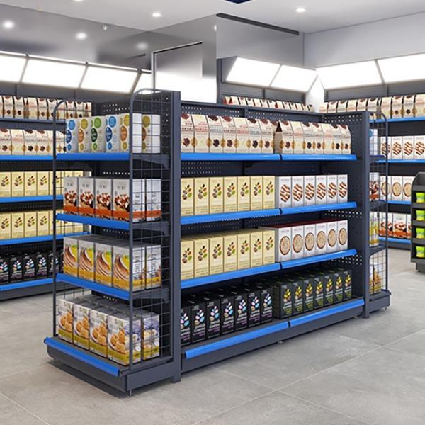Customized Size Grocery Store Gondola Shelving OEM Supermarket Gondola Shelving