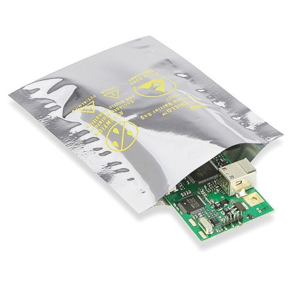 Laminated Material Heat Seal ESD Anti Static Bags 10x12 Inch 3mil Thickness