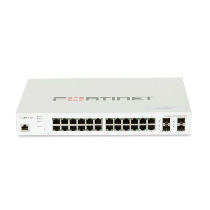 FS-224E-POE Fortinet FortiSwitch 200 серии обеспечивают безопасное, простое, масштабируемое решение Ethernet с выдающимися