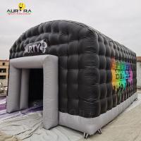 Tenda de festas de discoteca inflável portátil no quintal ao ar livre
