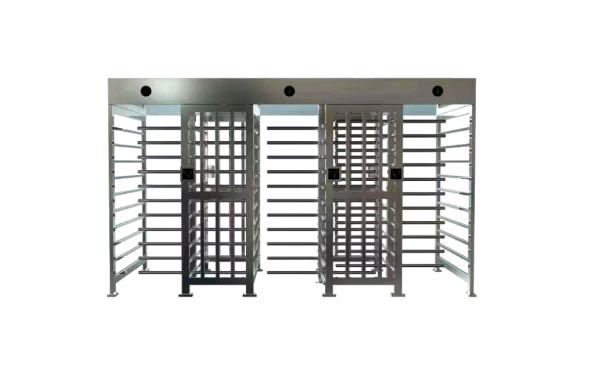 Full Height Turnstile Gate providing crowd management and security enforcement in government offices and corporate headquarters