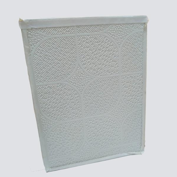 PVC laminated gypsum ceiling tiles for indoor decoration