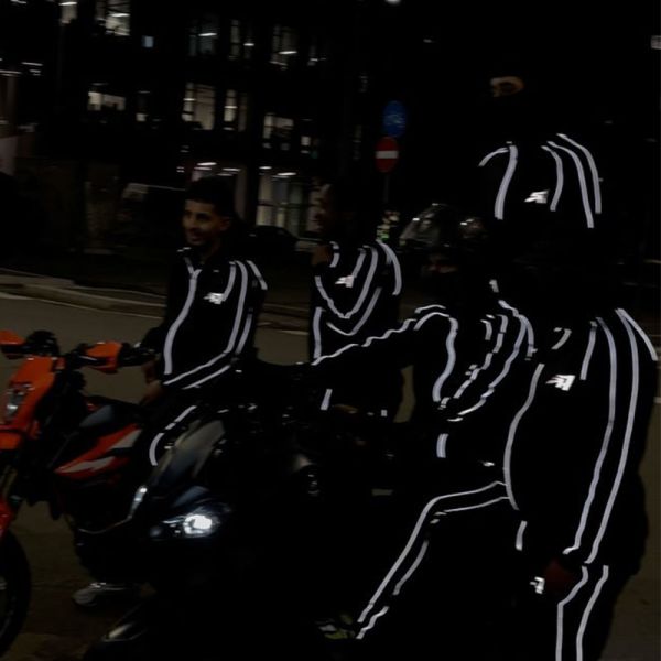 Impresión digital de hombres Slim Fit Traje callejero confección de calzoncillos y chaqueta servicio OEM