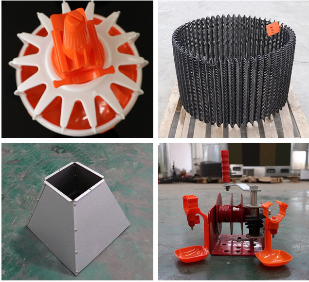 Лоток для кормления цыплят из полипропилена, кормушка для бройлеров, кормушка для бройлеров, 16 грилей