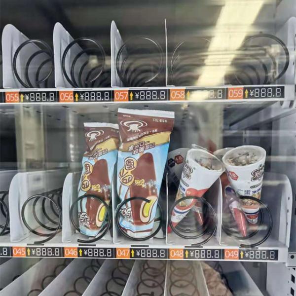 CE Certified Automatic Ice Cream Vending Machine Frozen Ice Cream Vending Machine