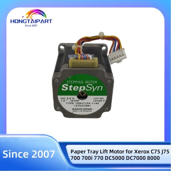 Motor de elevación de bandejas de papel 127K37681 para Xerox 700 700i 770 C75 J75 DC5000 DC7000 8000 original