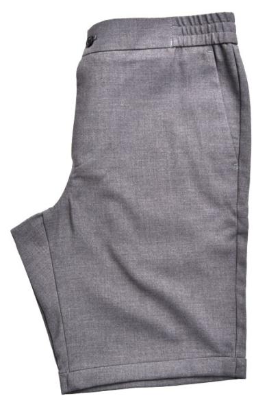 Tailor Made Trousers , Custom Made Pants OEM And ODM Service  Grey Elastic Breathable
