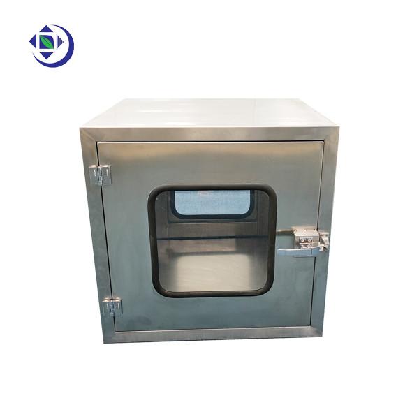 Electric Magnetic Interlock 304 Stainless Steel Pass Box For Cleanroom