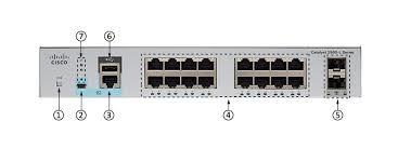 WS-C2960L-16TS-LL Cisco Catalyst 2960L-16TS-LL Managed Switch - 16 Ethernet Ports & 2 Gigabit SFP Uplink Ports