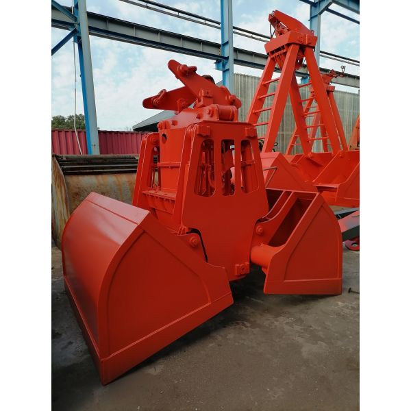 Electro Hydraulic Clamshell Grabs Bulk Cargo Grab Bucket