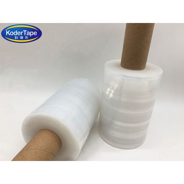 Hand And Machine White Transparent LLDPE Stretch Film Exellent For Big Package Or Pallet Wrap