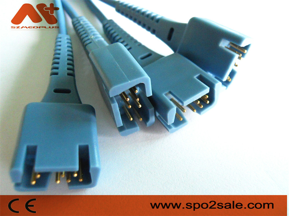 Серый цвет удлинительного кабеля szmedplus Spo2 кабеля Mindray Spo2 Datex