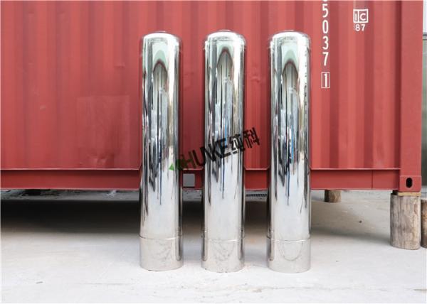 Precision 10 30 inch PP PTFE Multi Cartridge Water Filter Housing SS304 316L For Liquid Beer Wine Milk