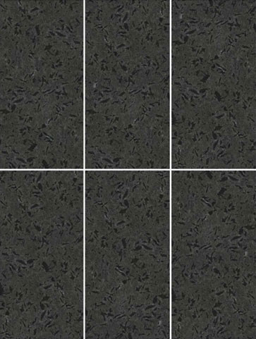 Black 600x1200mm Matte Half Polished Porcelain Tile for Outdoor Walls