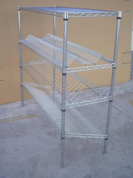 ODM Adjustable Slanted Wire Shelving Units For SMT Component Reel