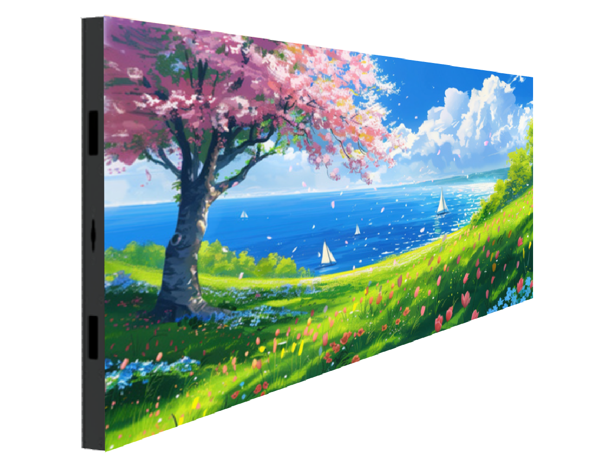 TBC ProDual LED Video Wall – Double-Sided LED Display with 3840Hz Refresh Rate, 5000:1 Contrast Ratio, and Front Maintenance for 24/7 Operations