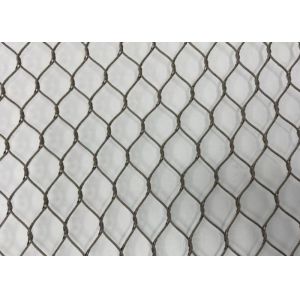 Anti Rust Balustrade Cable Mesh 50*50 Stainless Steel Cable Mesh