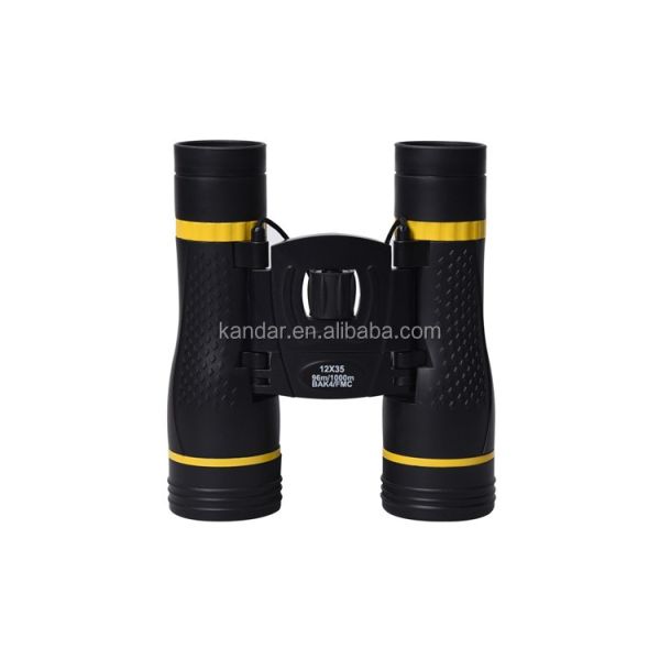 12x Magnification Kandar Portable Folding Binoculars Essential for Kids' Adventures