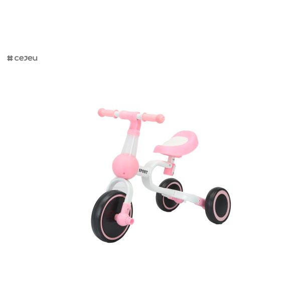 Vélo d'équilibre de bébé pour le tricycle d'enfants des années 2-4 avec des roues de formation pour la bicyclette infantile d'enfant en bas âge de 2 filles an de garçons