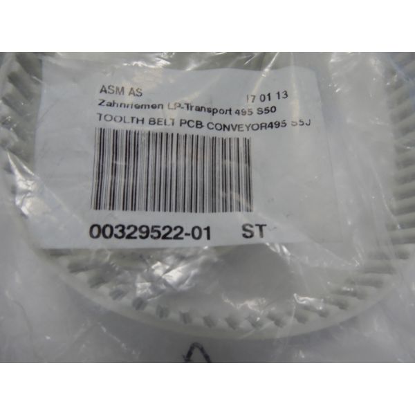 00329522-01 SMT Spare Parts Timing Belt LP Transport 495S50 Toolth Belt PCB Conveyor