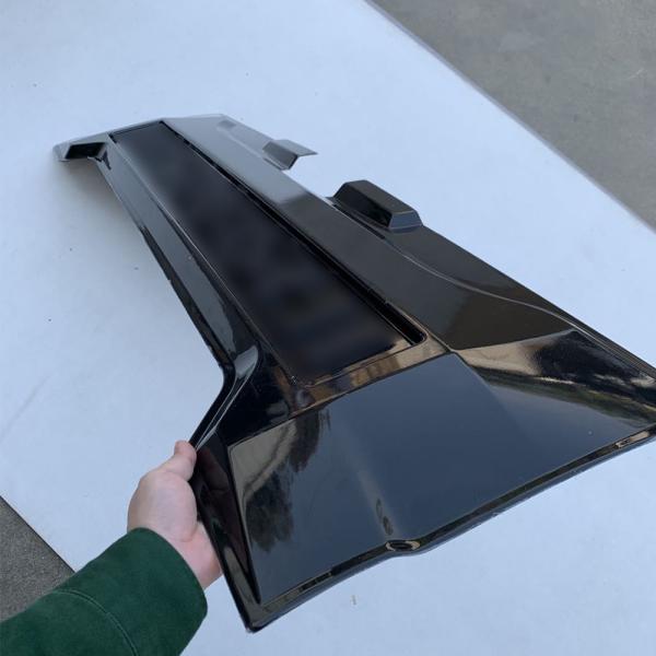 Matt Black Tail Light Tailgate Garnish Cover for Mitsubishi Triton L200 19-20