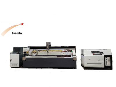 Máquina de corte de vidro de jato de água de três eixos CNC profissional para fabricação de vidro