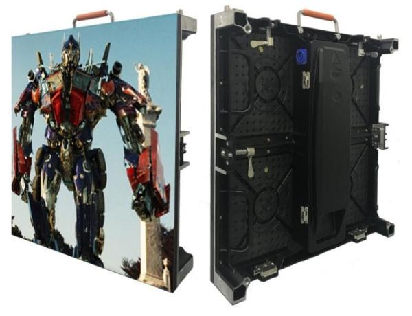 P3.91 Indoor Rental Led Display 500*500mm Slim Light Weight Rental Cabinet