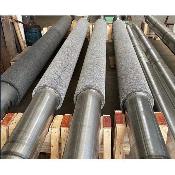 Steel Plate Rust Removal And Deburring Steel Wire Brush Roller