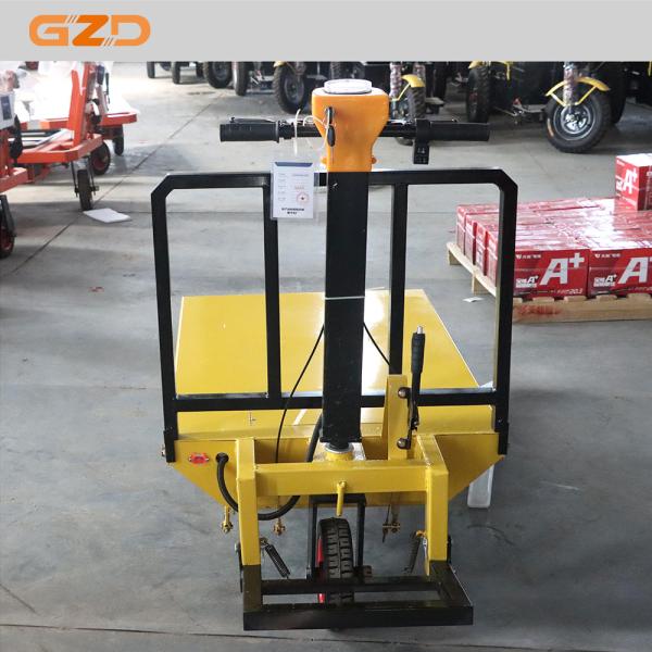 Electric Flatbed Trolley Heavy-Duty Powered Cart For Easy Material Handling