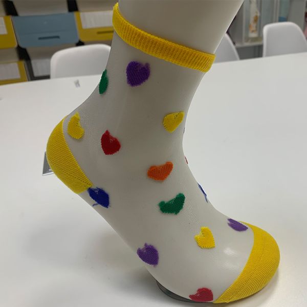 36-39 European Size Customized Beauty Socks Sexy Summer Lace Sheer Handlinking Socks