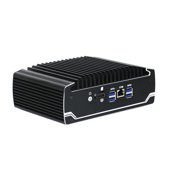 IBOX-501 N18 Fanless Industrial Mini PC Quad Core with 32 GB RAM and MSATA Slot