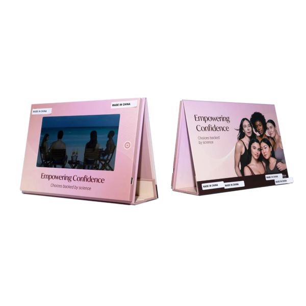 10 inch LCD digital POS video display in store advertising screen with custom logo print