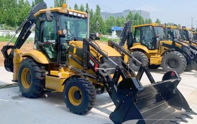 4WD SAM388 Backhoe Loader 2.5 Ton with 4 in 1 Bucket Hot Sale in South Africa