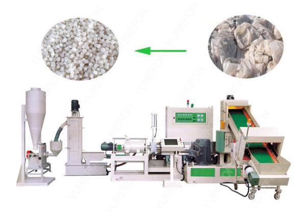 Low Consumption Plastic Recycling Granulator Machine With Crushing Barrel