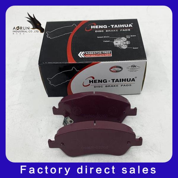 Manufacturers Produce Various Materials Of Semi-Metallic Brake Pads 04465-02260