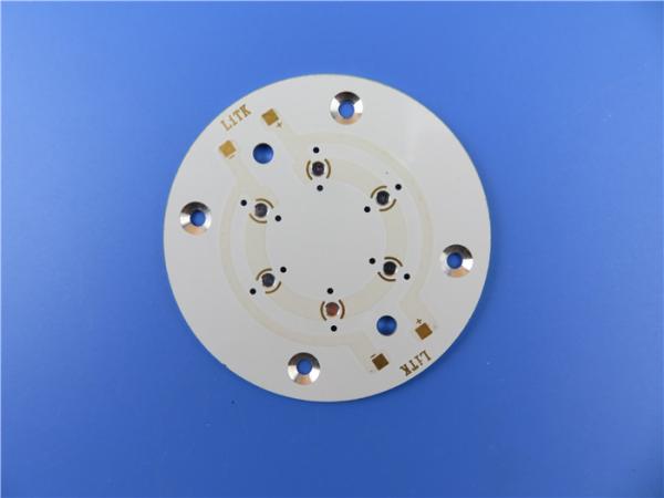 Metal Core PCB Built On Aluminum Base With Countersink Holes and Immersion Gold