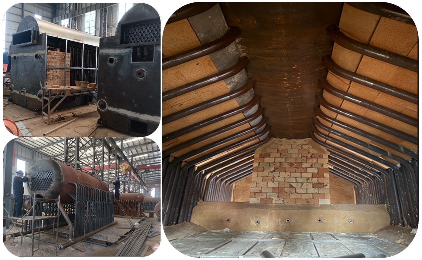 DZL 3 Ton Fully Automatic Feeding Chain Grate Coal Biomass Wood Fired Steam Boiler Professional Export Manufacturer