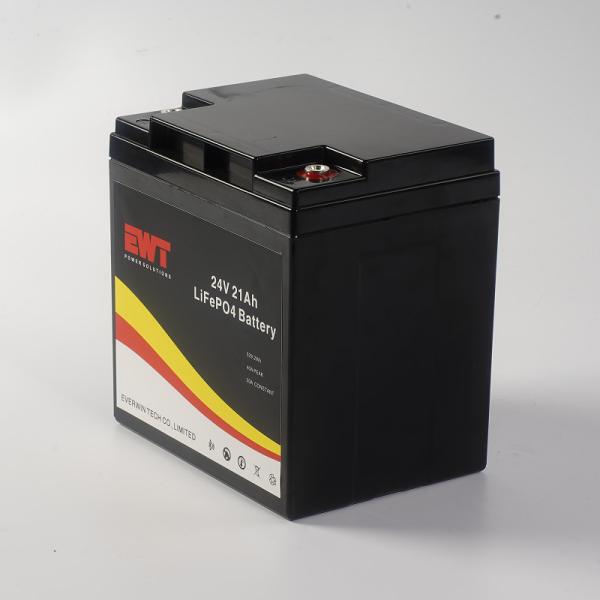 Qualidade de fábrica 24V 21AH Litio Ferro LifePO4 Bateria Pack