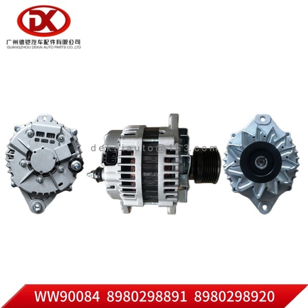 Alternator 24V 90A 8980298891 8980298920 8 98029889 1 8 98029892 0 for ISUZU NPR 4HE1 700P 4HG1 4HK1 4JJ1 Truck Parts