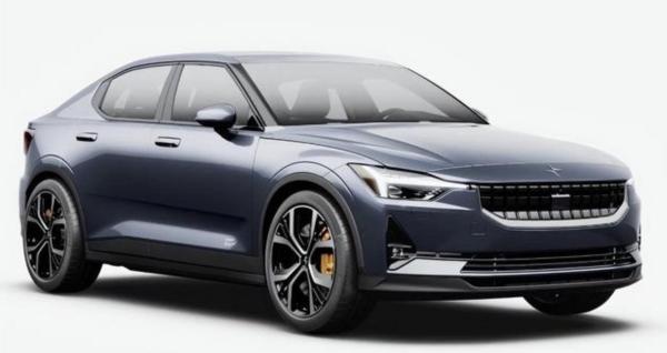 Long Range 450km Polestar 2 Electric Car Sedan With 300Kw Motor Power