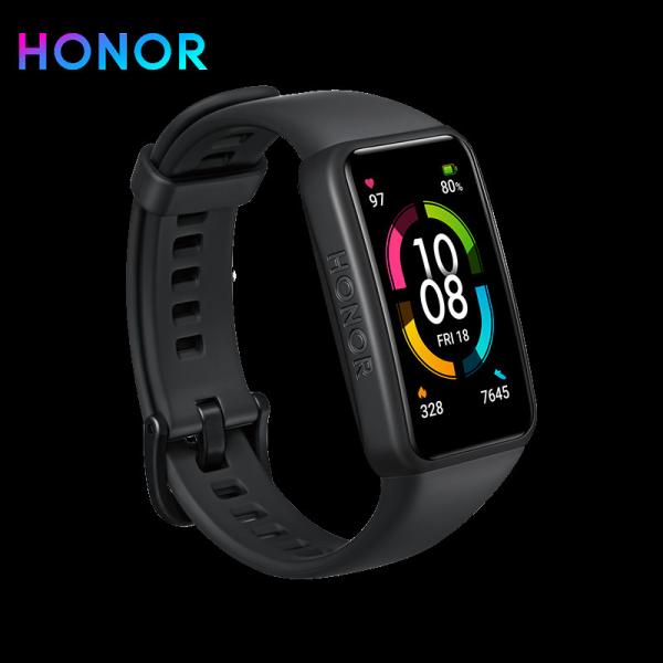 Honor Band 6 Standard Edition 1.47 Inch Full Screen 14 Days Using Support 10 Sports Heart Rate Monitor Smart Wristband