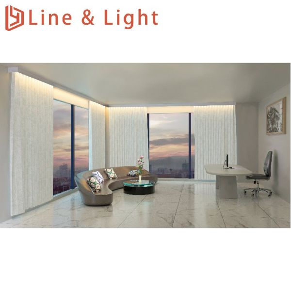6063 T3-T8 Aluminum Alloy Anodized Finish Surface Mounted LED Profile 32*55mm for Curtain Lighting