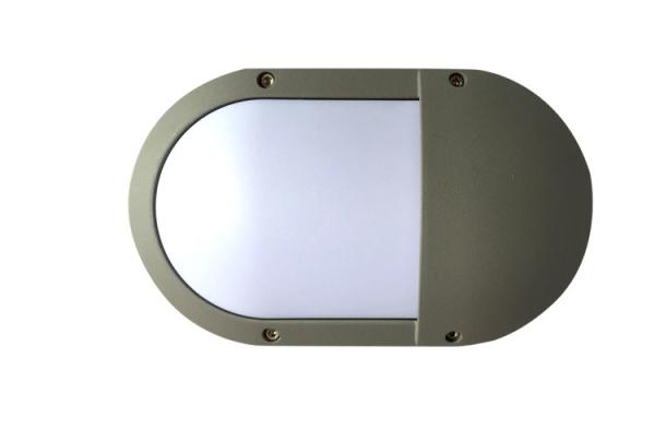 Square / Round / Oval LED Outside Bulkhead Lights IK10 High Lumen Energy saving