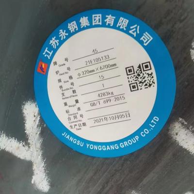 SAE8620H Barras redondas de aço ligado 20CrNiMoA Rodas de aço forjado / barras de aço laminadas a quente