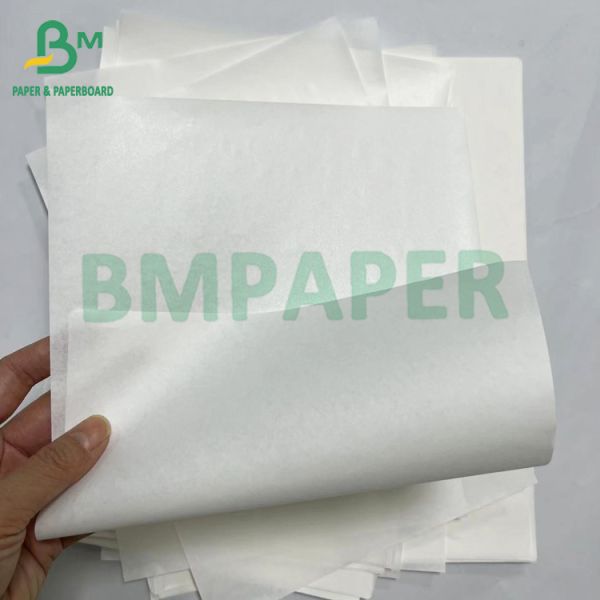 Recyclable 40gsm G1S Food Grade Bleached White MG Kraft Paper Recyclable 40gsm G1S Food Grade Bleached White MG Kraft Paper