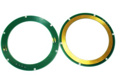 PCB Material Pancake Slip Ring Thickness 7mm 0~12VAC/VDC Excavator Application