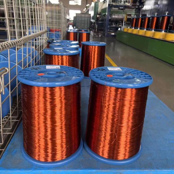 0.25mm-6.00mm Enamelled Copper Winding Wire Natural Solid Insulated Copper Power Cable Wire