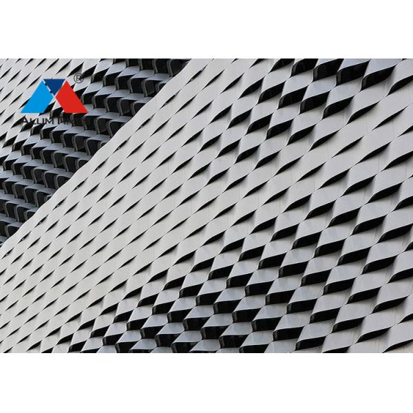 Fireproof Decorative Aluminium Screen Panels For Apartment External Wall Decoration